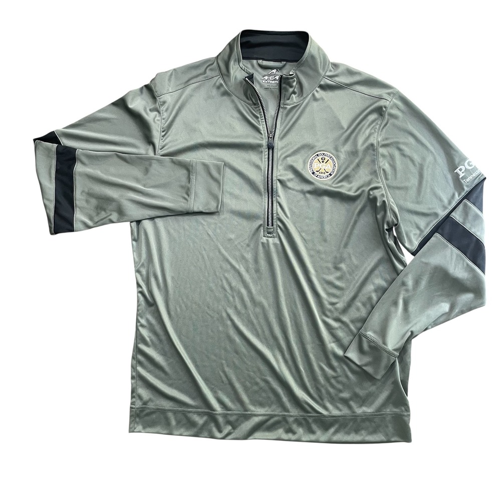 Ahead PGA TN SectionGolf Pullover Lightweight 1/4 Zip Long Sleeve‎ Jacket Medium